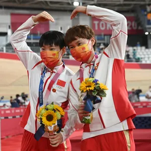 Shanju und Tianshi Olympia