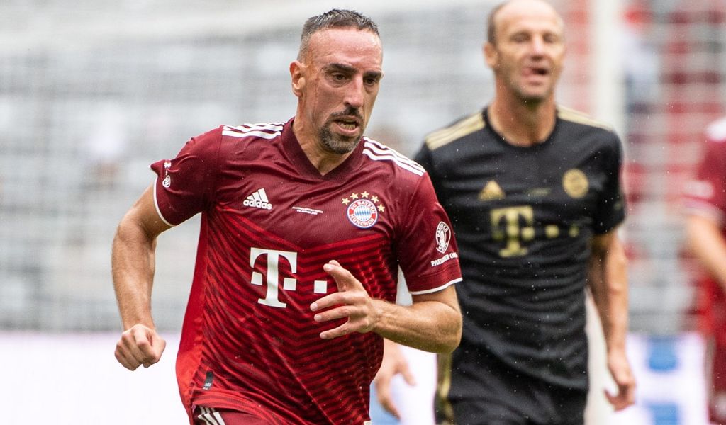 Franck Ribéry im Bayern-Trikot