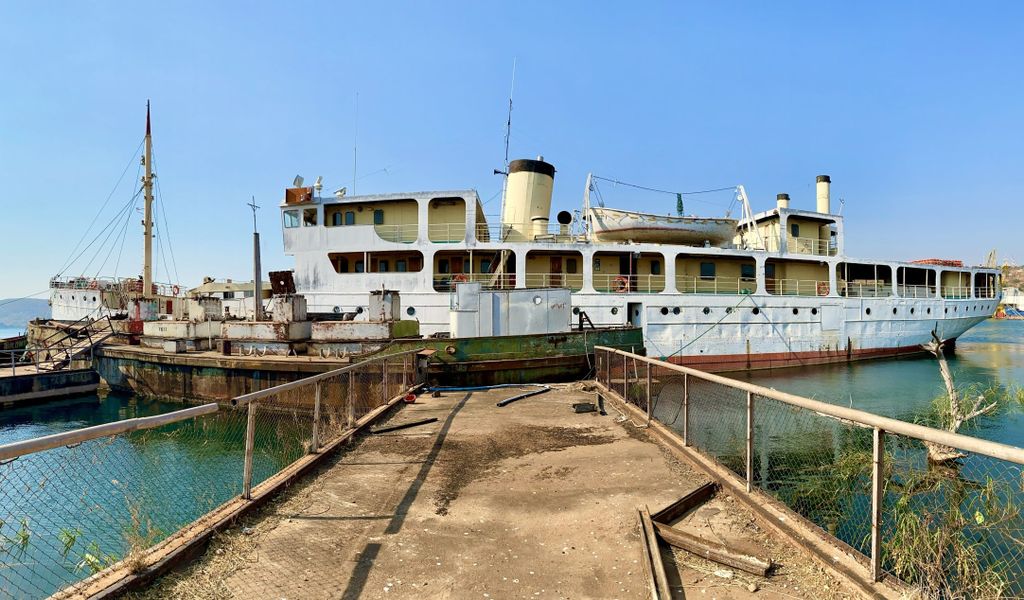 MV Liemba am Tanganjika-See in Kigoma