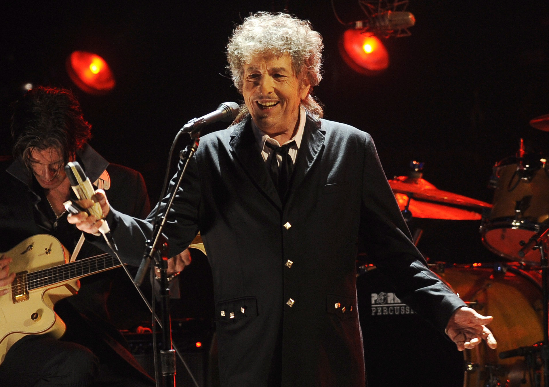 US-Sänger Bob Dylan bei einem Auftritt