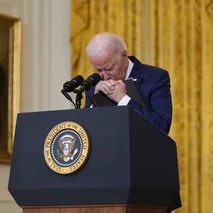 US-Präsident Joe Biden während seiner Ansprache nach dem Terroranschlag am Kabuler Flughafen.
