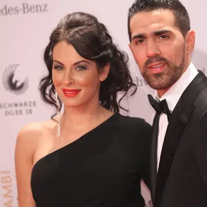 Anna-Maria Ferchichi und Bushido auf dem roten Teppich.