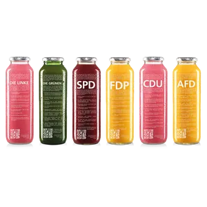 Mit diesen Smoothies zur Bundestagswahl wirbt TrueFruits