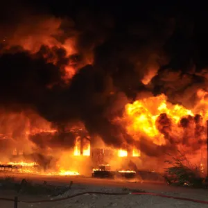 Großbrand Lübeck
