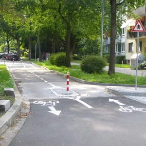 Denickestraße Harburg Veloroute 11
