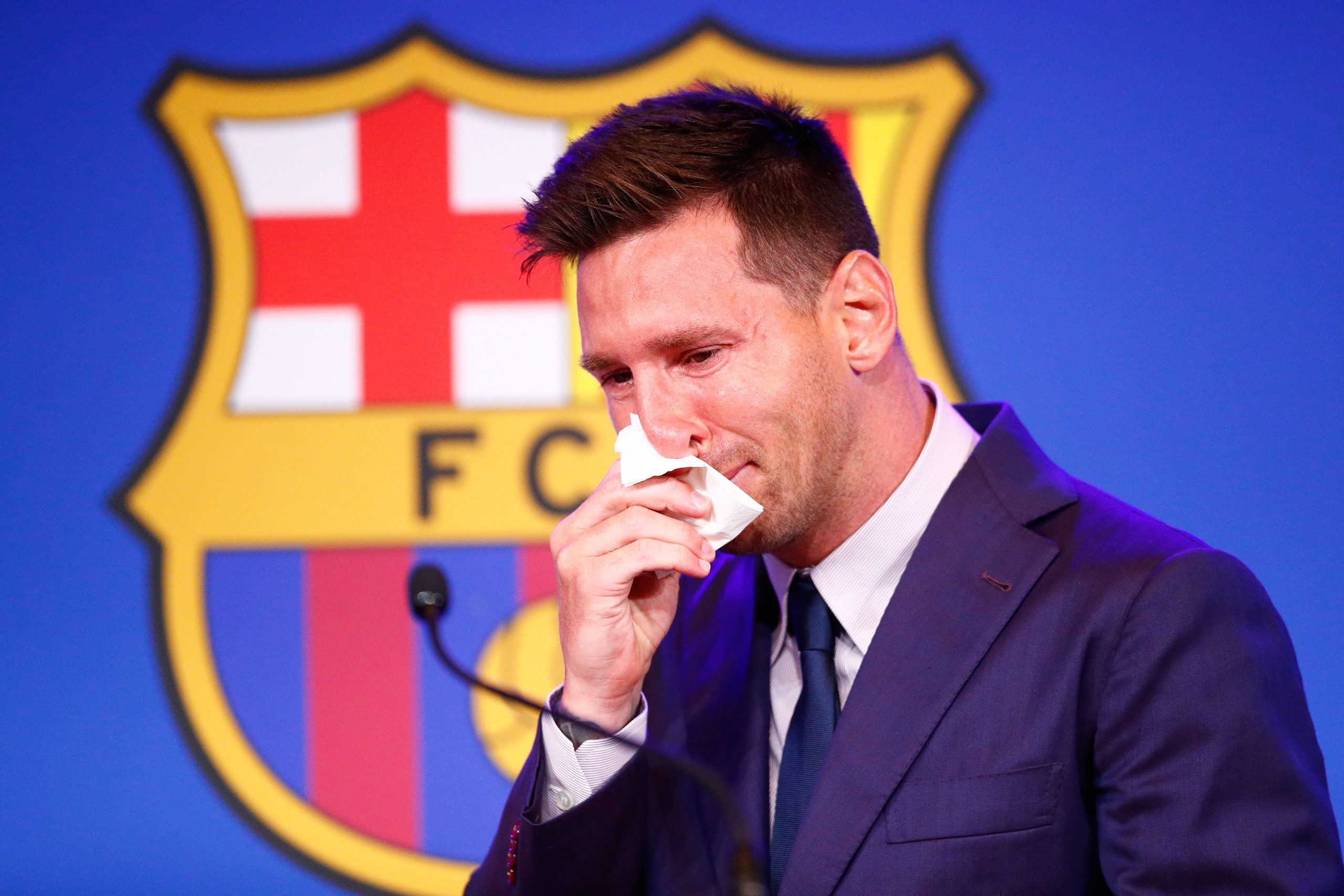 Lionel Messi: FCB-Pressekonferenz