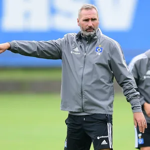 Tim Walter im Training