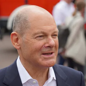 Olaf Scholz am Donnerstag in Hamburg