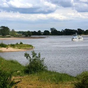 Elbe bei Damnatz