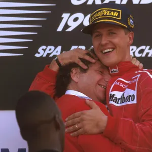 Jean Todt und Michael Schumacher 1996
