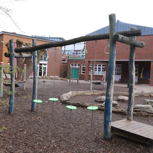Leerer Spielplatz Hamburg