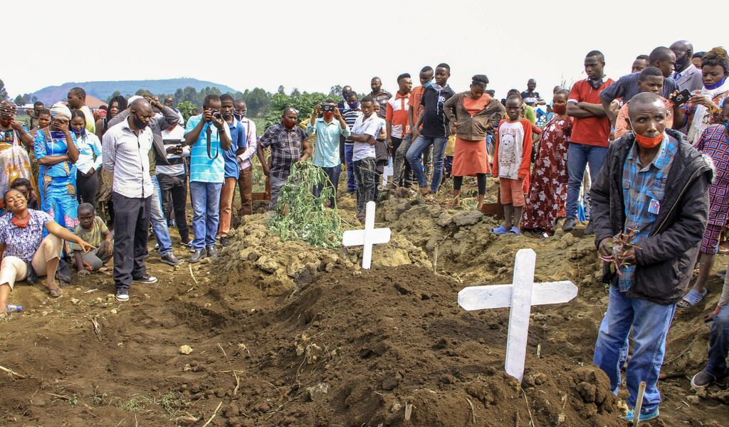 Beerdigung Goma