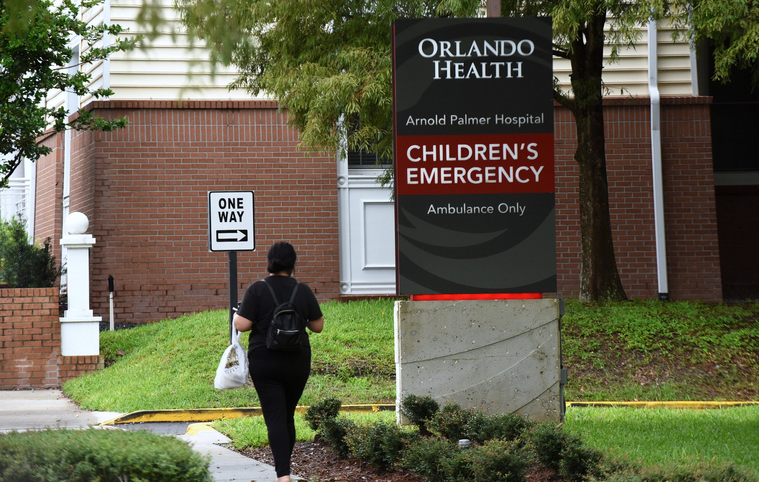Wie hier in orlando, Florida, verzeichnen immer mehr Kliniken in den USA einen deutlichen Anstieg bei Covid-kranken Kindern.