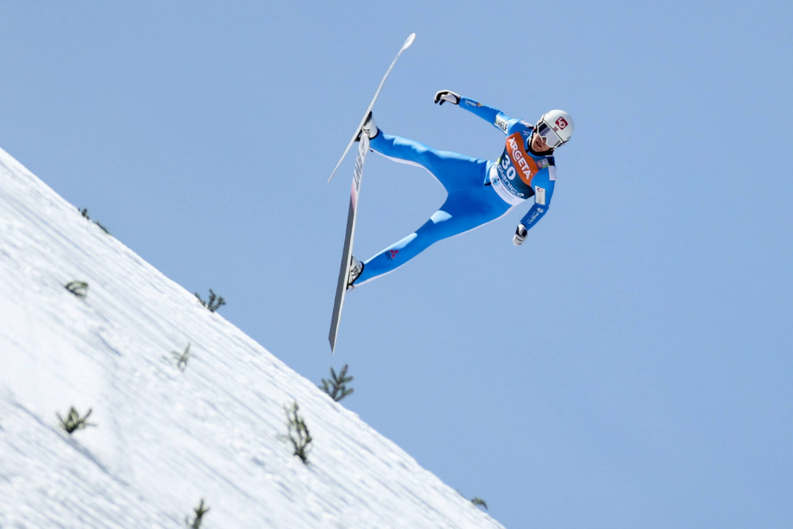 Daniel Andre Tande Skispringen Sturz