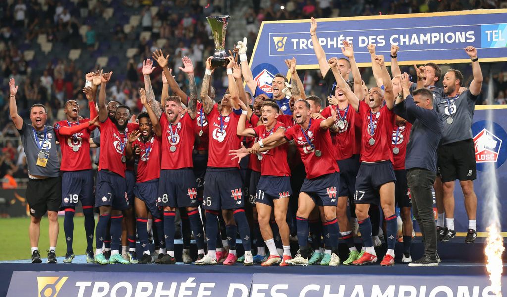 Französischer Meister OSC Lille gewann auch den Supercup gegen Paris Saint Germain
