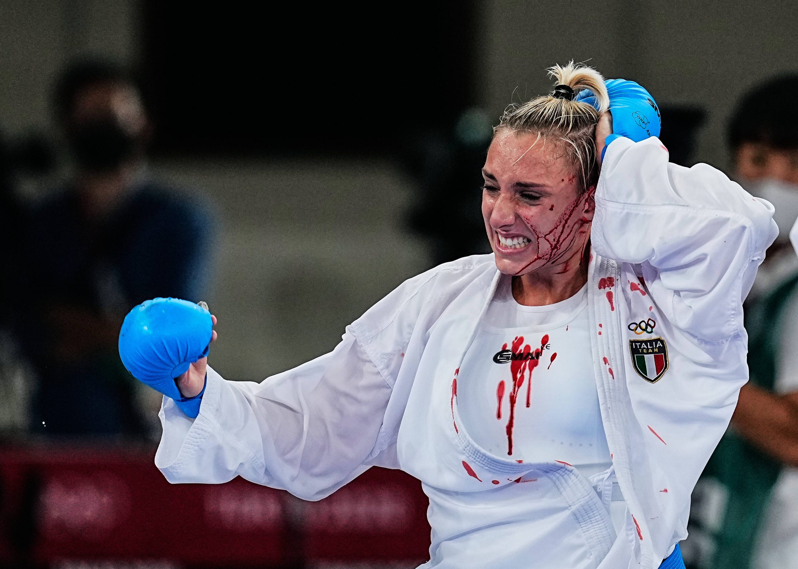 Italienische Karateka Silvia Semeraro