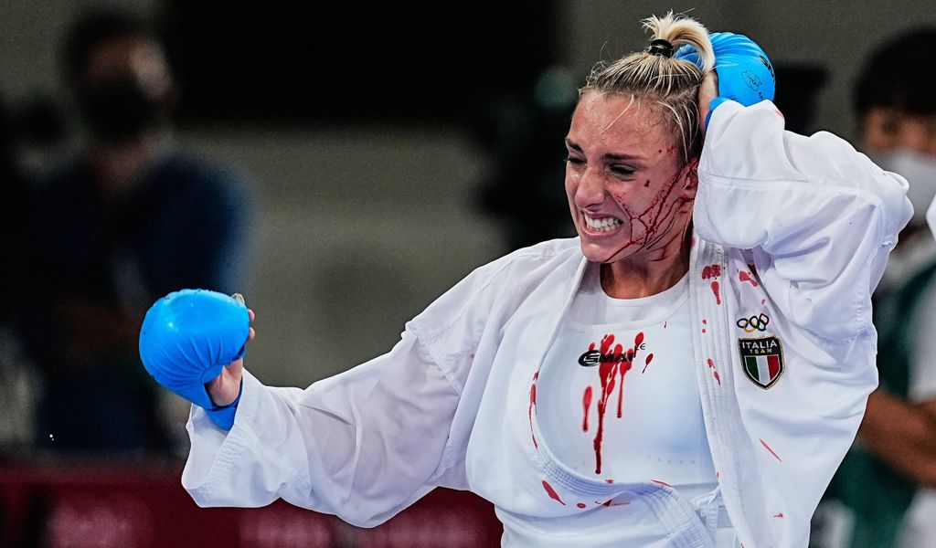 Italienische Karateka Silvia Semeraro