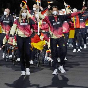 Einlauf Tokio Paralympics Deutschland