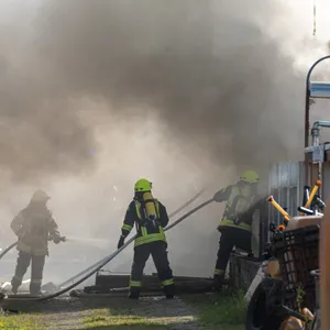 Feuer Waschanlage