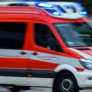 Rettungswagen im Einsatz