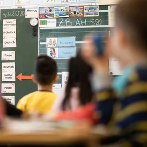 Grundschüler in der Schule