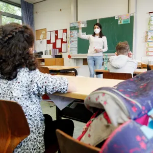 Klassenzimmer in Corona-Zeiten