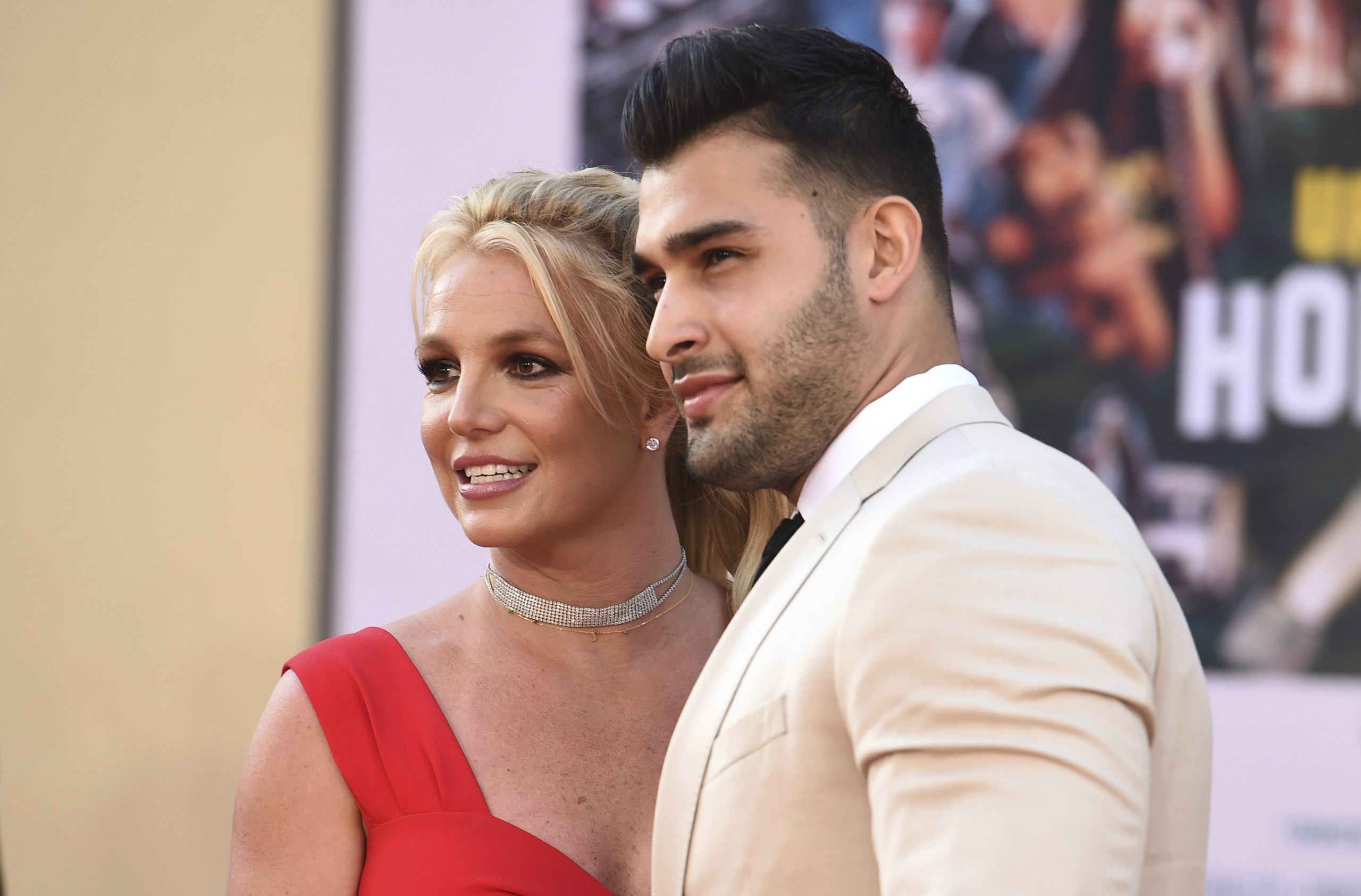 Britney Spears und Sam Asghari 2019. Jetzt ist das Paar verlobt.