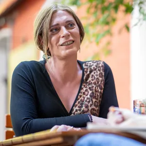 Bundestagskandidatin Tessa Ganserer (Bündnis 90/ die Grünen)