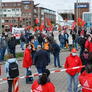 Streik bei Airbus
