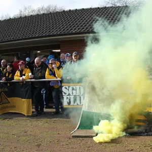 Dresdner Fans im Februar 2020 auf Besuch bei derTuS Dassendorf