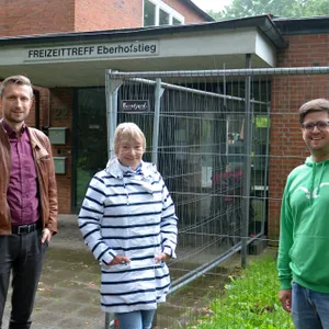 Philipp Noß (Grüne), Martina Schenkewitz (SPD) und Timo Kranz (v.l.)