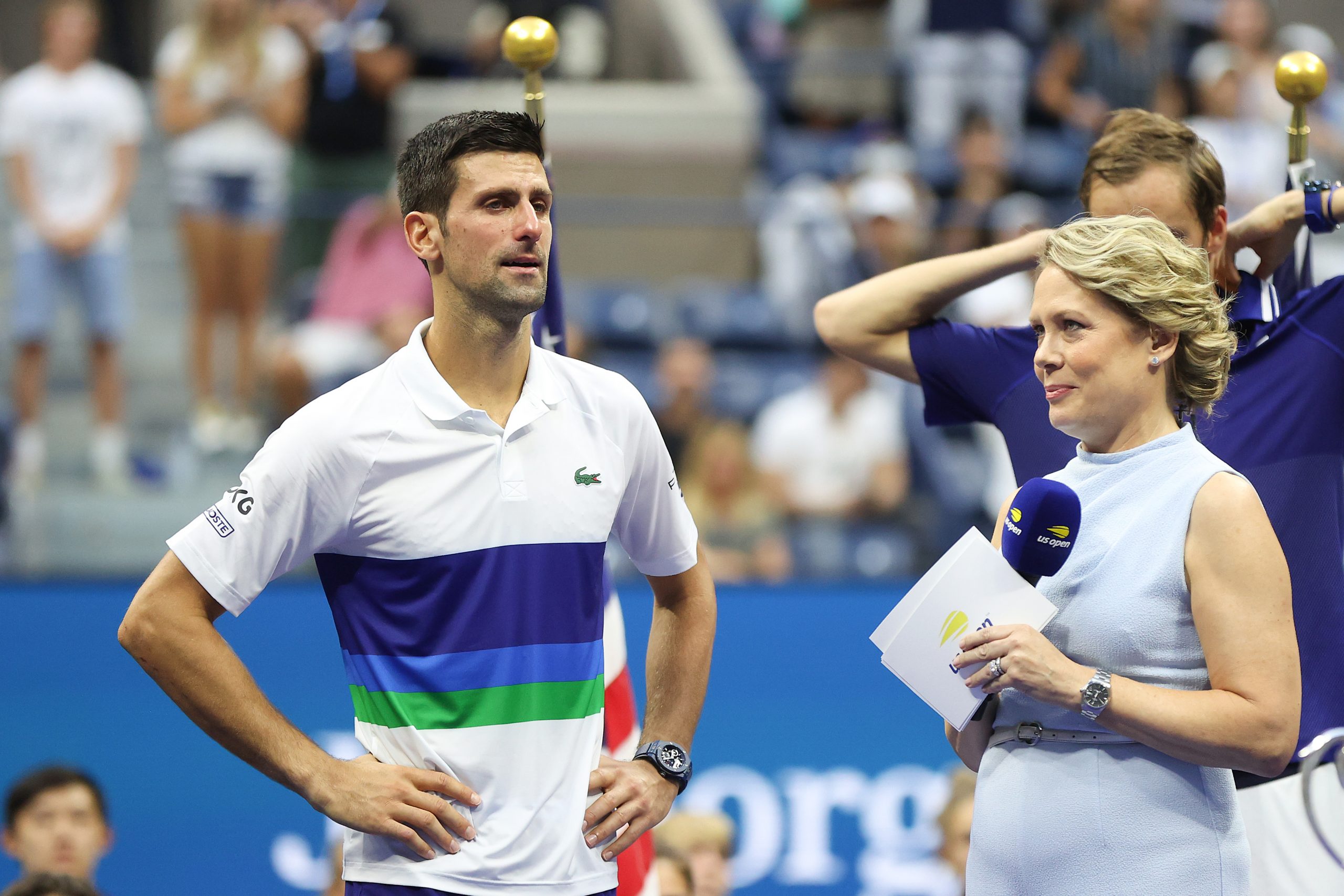 Novak Djokovic nach dem US-Open-Finale