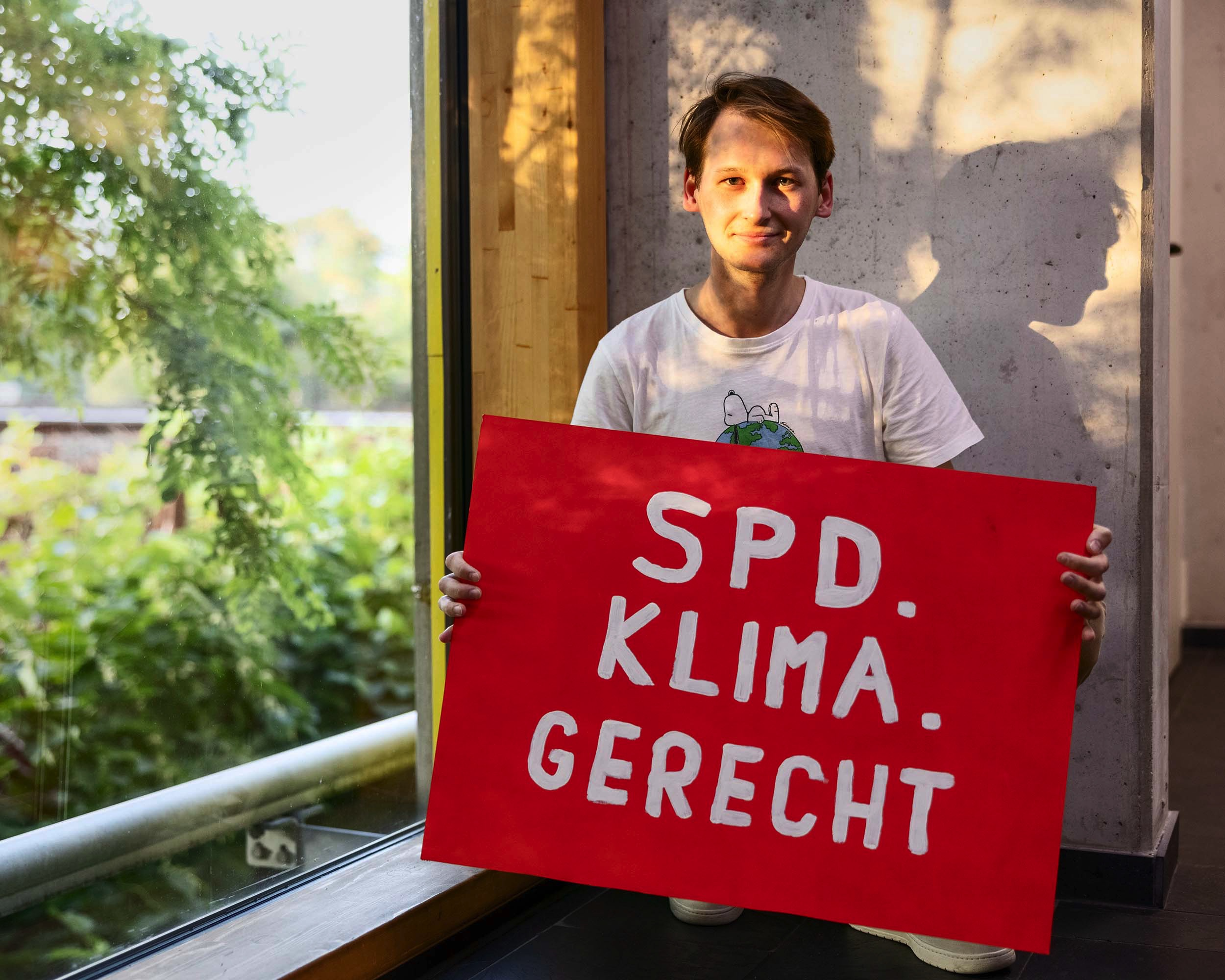Heribert Schindler kämpft für Klimaschutz