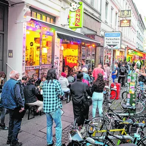 Impfaktion in der Wunderbar in Hamburg