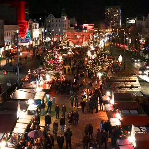 Santa Pauli Spielbudenplatz