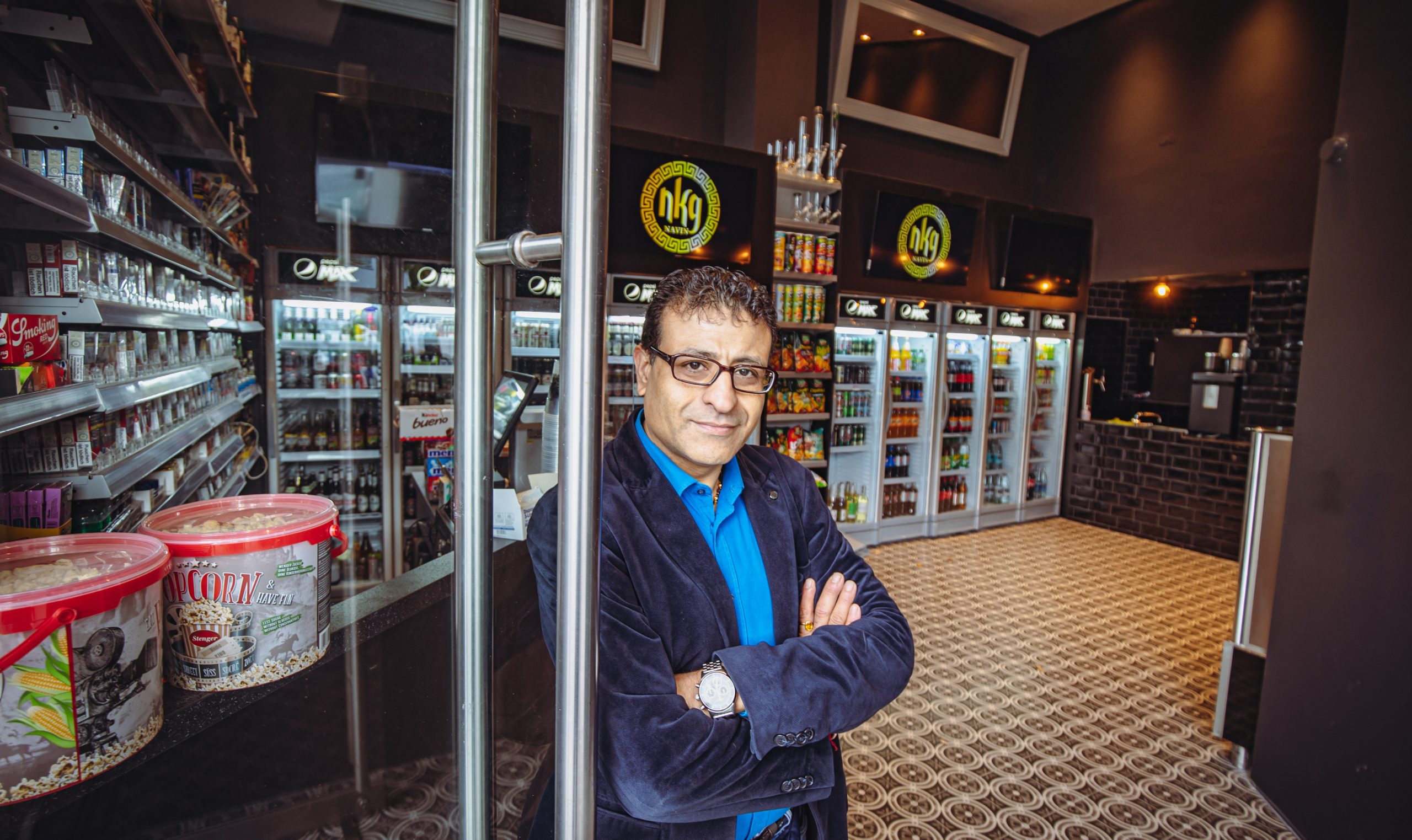 Der neue Inhaber Jay Gahi (42), hat das ehemalige Casino an der Reeperbahn in einen Grill und ein Kiosk verwandelt.