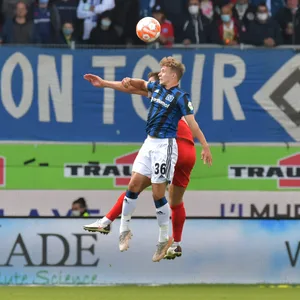 Anssi Suhonen bei seinem letzten HSV-Einsatz in Heidenheim