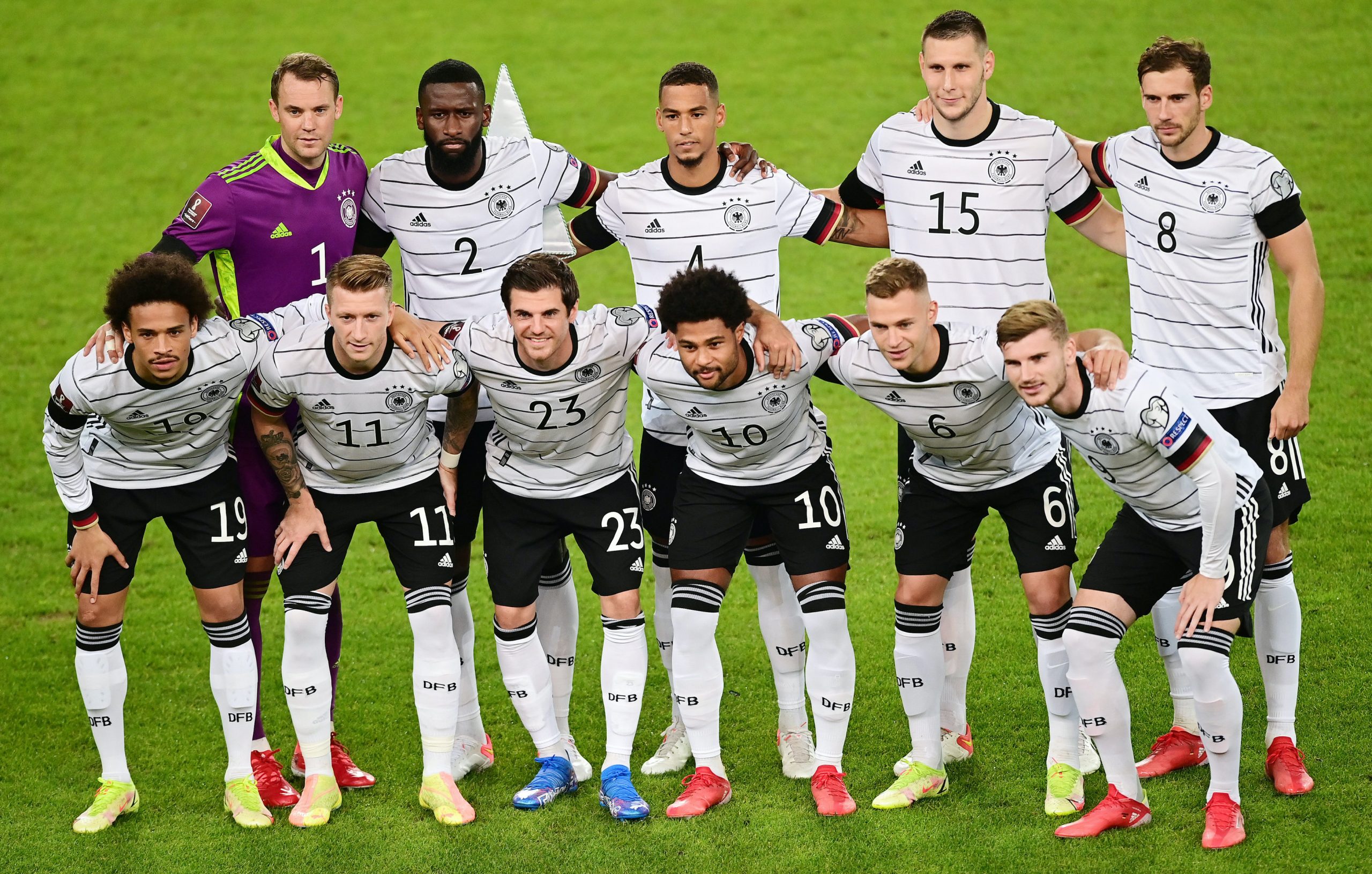 Das DFB-Team vor dem Länderspiel gegen Armenien im September in Stuttgart