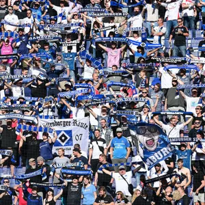 Die HSV-Fans beim letzten Heimspiel gegen Nürnberg.