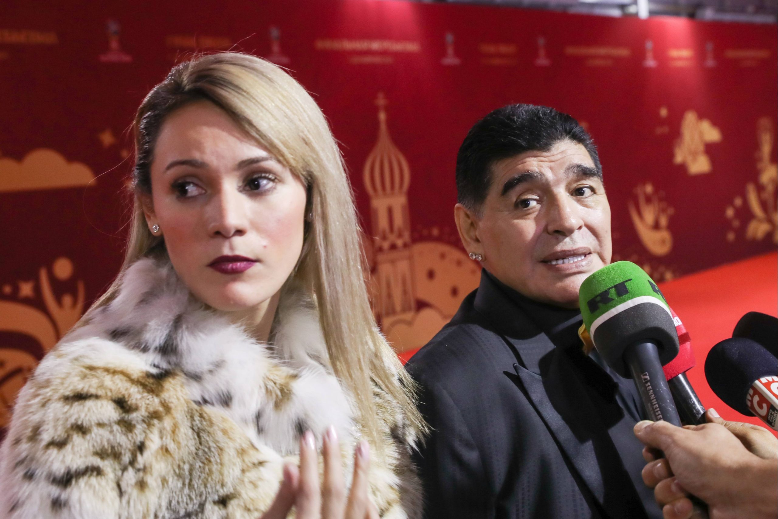 Dalma und Diego Maradona