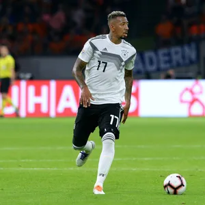 Jerome Boateng möchte, wie bei seinem letzten Einsatz am 13. Oktober 2018, unter Hansi Flick wieder das Trikot des DFB-Teams tragen