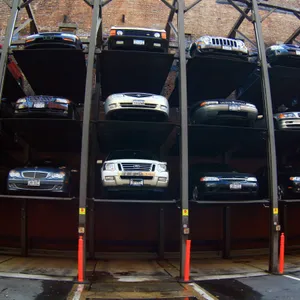 Eine Parkgarage aus 2007 in New York – heute sehen Parktürme deutlich moderner aus.