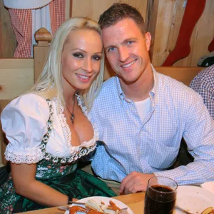 Cora und Ralf Schumacher beim Oktoberfest