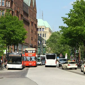 An der Mönckebergstraße kam es zu einem Angriff auf einen jüdischen Hamburger
