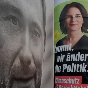 Die Grünen und die FDP sind laut einer Umfrage von Infratest dimap bei Erstwählern gleich auf.