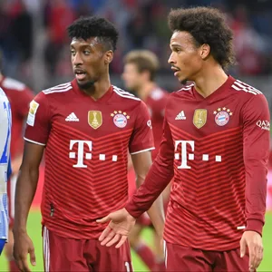 Kingsley Coman und Leroy Sane