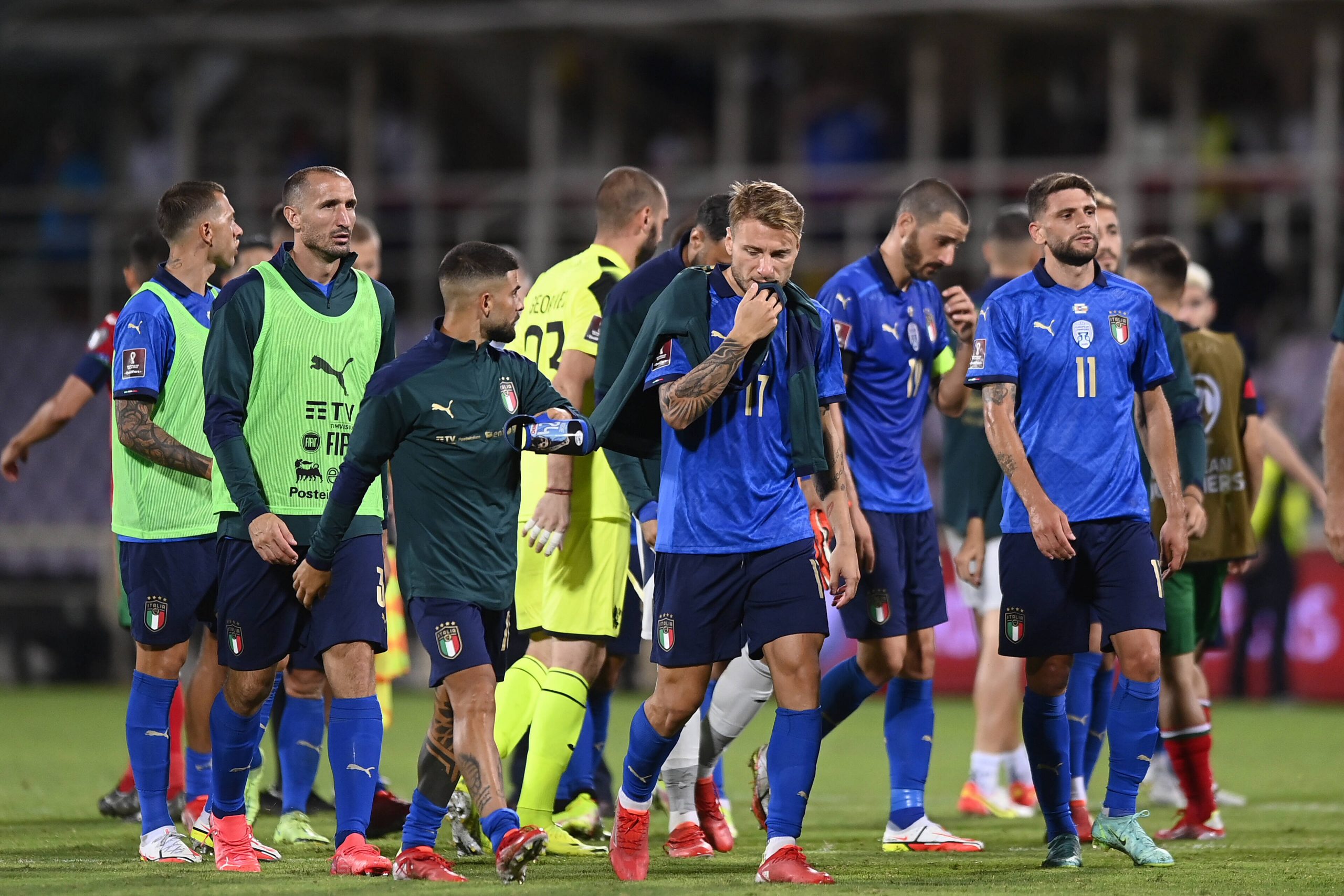 Europameister Italien kommt beim Außenseiter Bulgarien nicht über ein 1:1 hinaus