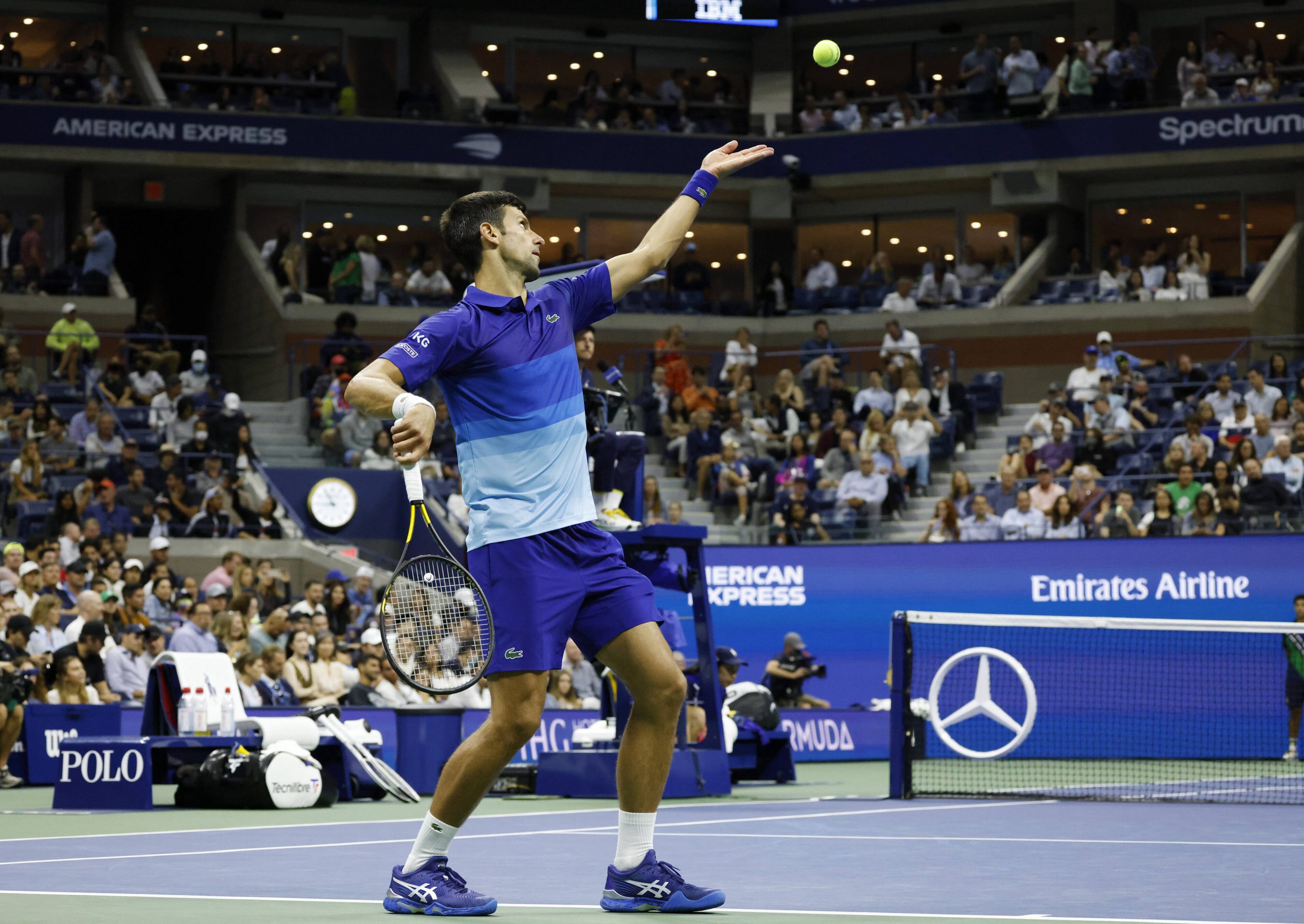 Novak Djokovic zieht trotz Fan-Ärger locker in die dritte US-Open-Runde ein