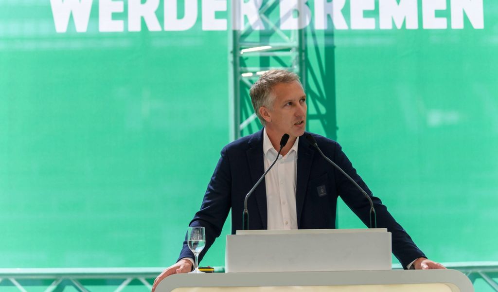 Geschäftsführer Frank Baumann will Werder Bremen nach dem Abstieg „in eine positive Zukunft lenken“