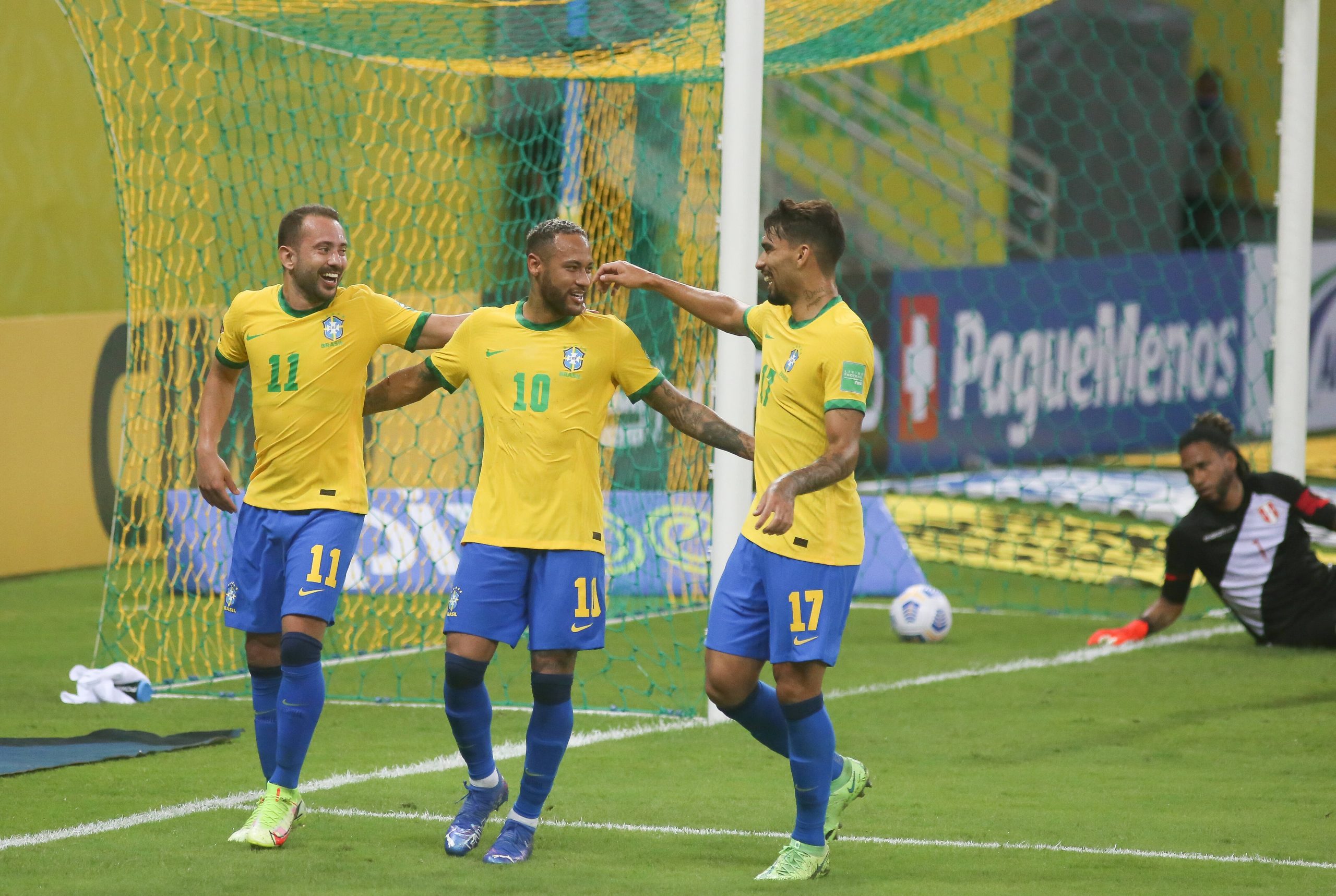 Brasiliens Nationalspieler hatten in der WM-Quali auch ohne Premier-League-Profis gut lachen